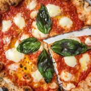 Un esempio di pizza margherita