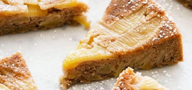 Torta di mele senza farina e zucchero