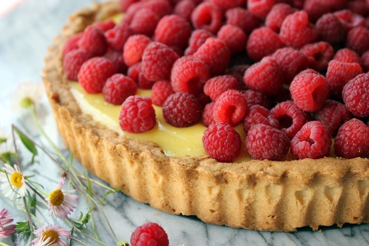 Crostata senza glutine alle fragole