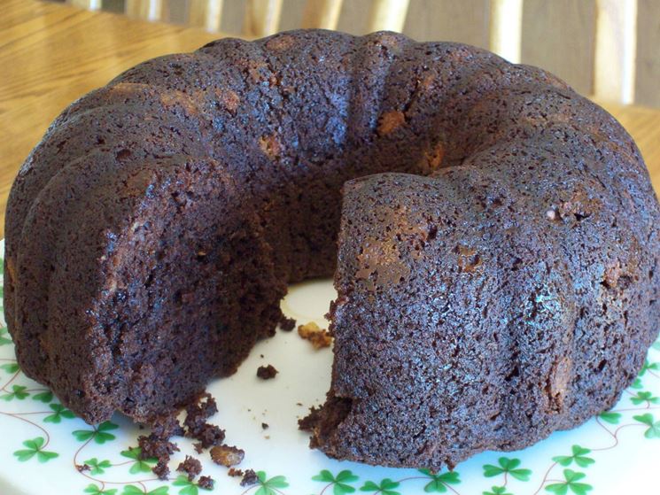 Ciambella al cioccolato senza glutine