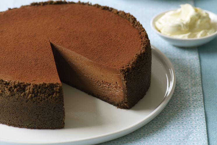 Cheesecake al cioccolato senza glutine