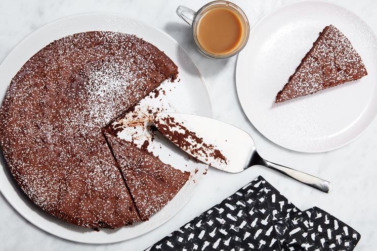 Tenerina, torta al cioccolato senza farina