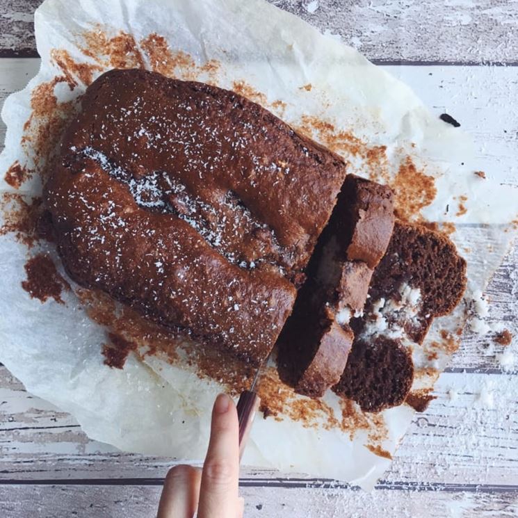 Plumcake al cacao e cannella