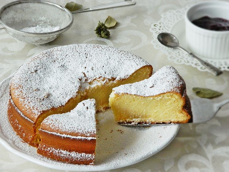 Torta al latte e farina di riso