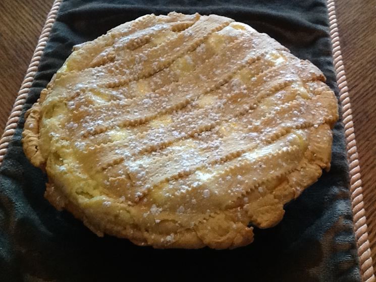 Crostata ricotta semplice