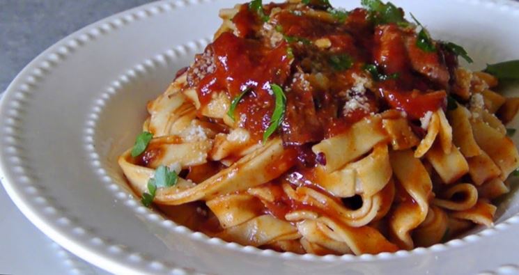 Tagliatelle al pomodoro