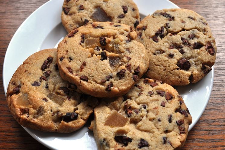 Biscotti al cioccolato senza lattosio