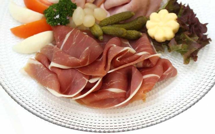 Antipasto di prosciutto crudo