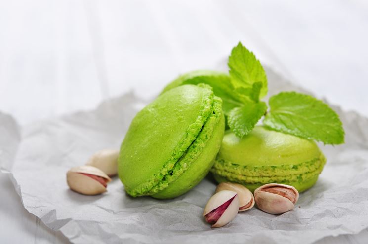 Macarons pistacchio