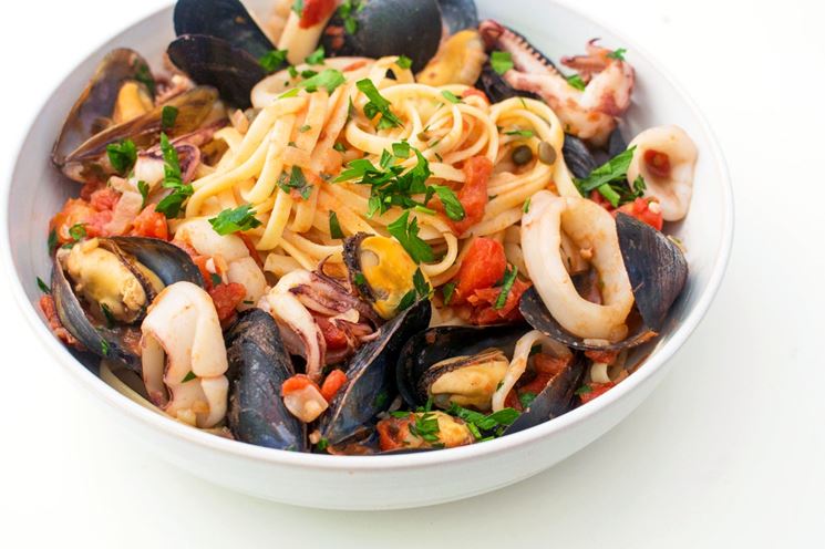 Spaghetti scoglio