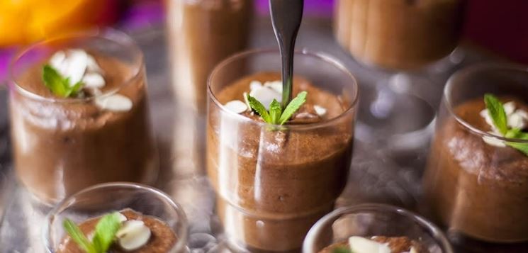 mousse al cioccolato senza latte