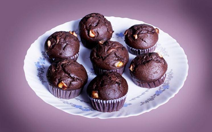 Deliziosi muffin al cioccolato vegani