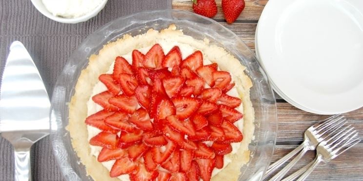 Crostata crema fragole